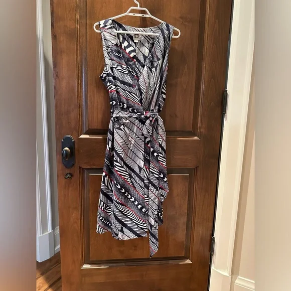 Anne Klein Wrap Dress - Picture 2 of 3